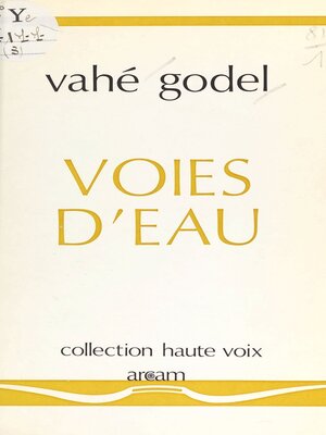cover image of Voies d'eau